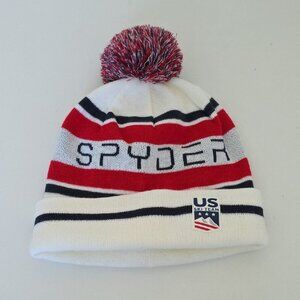 SPYDER | US Ski Team Beanie Hat Pom Pom OS